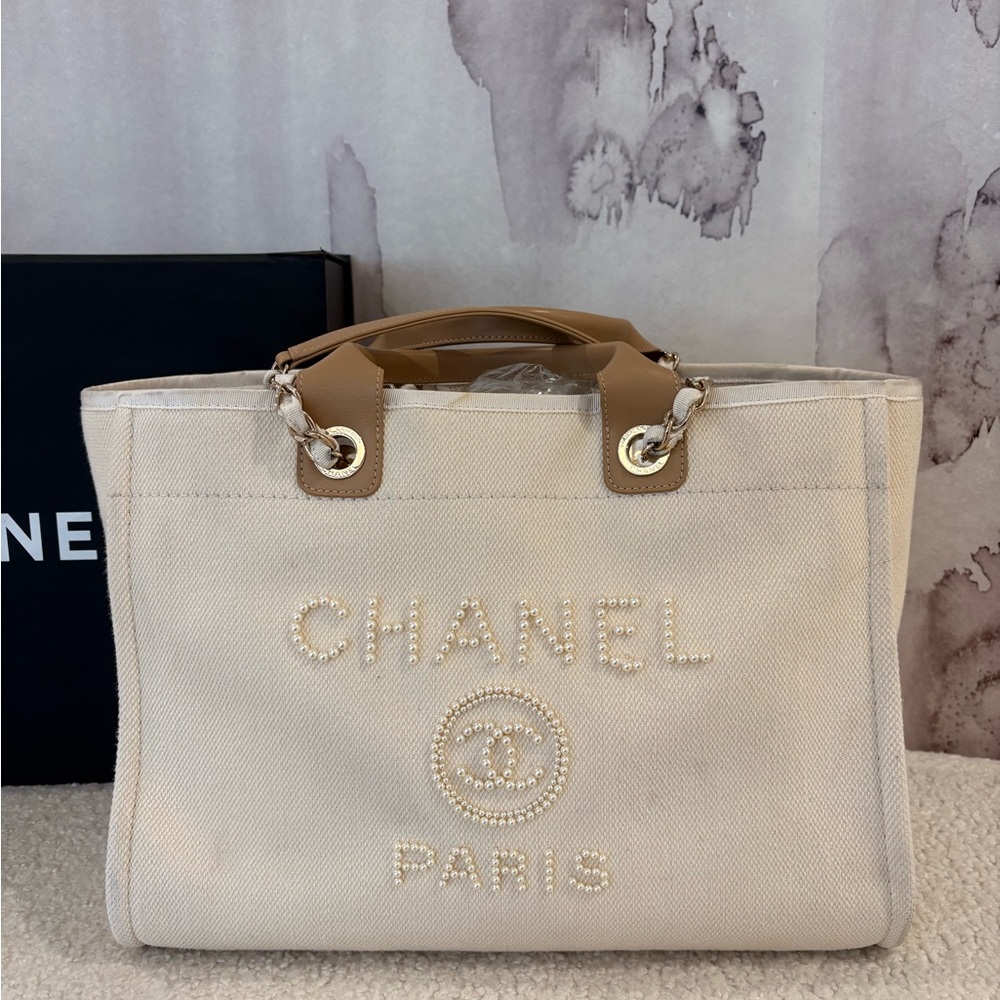 Chanel Deauville Tote 100% Authentic!